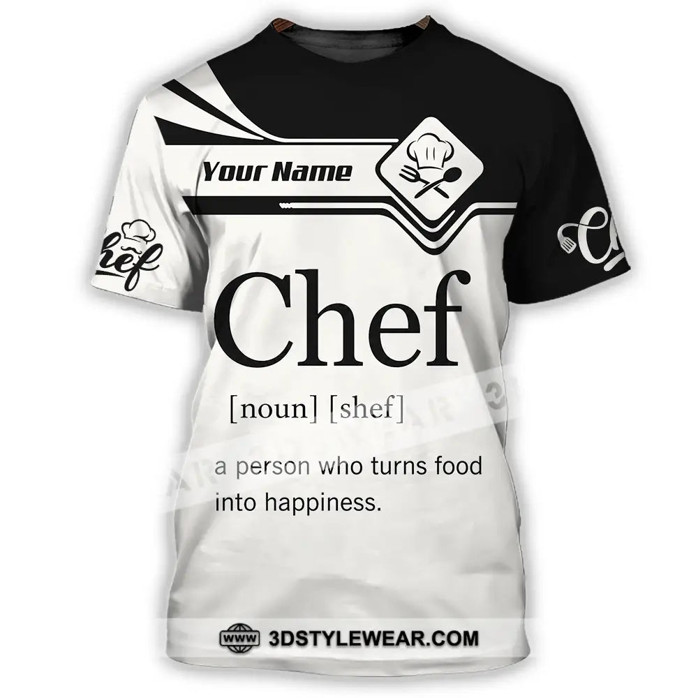 Unisex Shirt - Custom Chef Shirt - T-Shirt / S - T-shirt