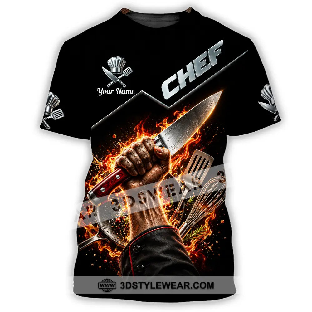 Unisex Shirt - Custom Chef Shirt - T-Shirt / S - T-shirt