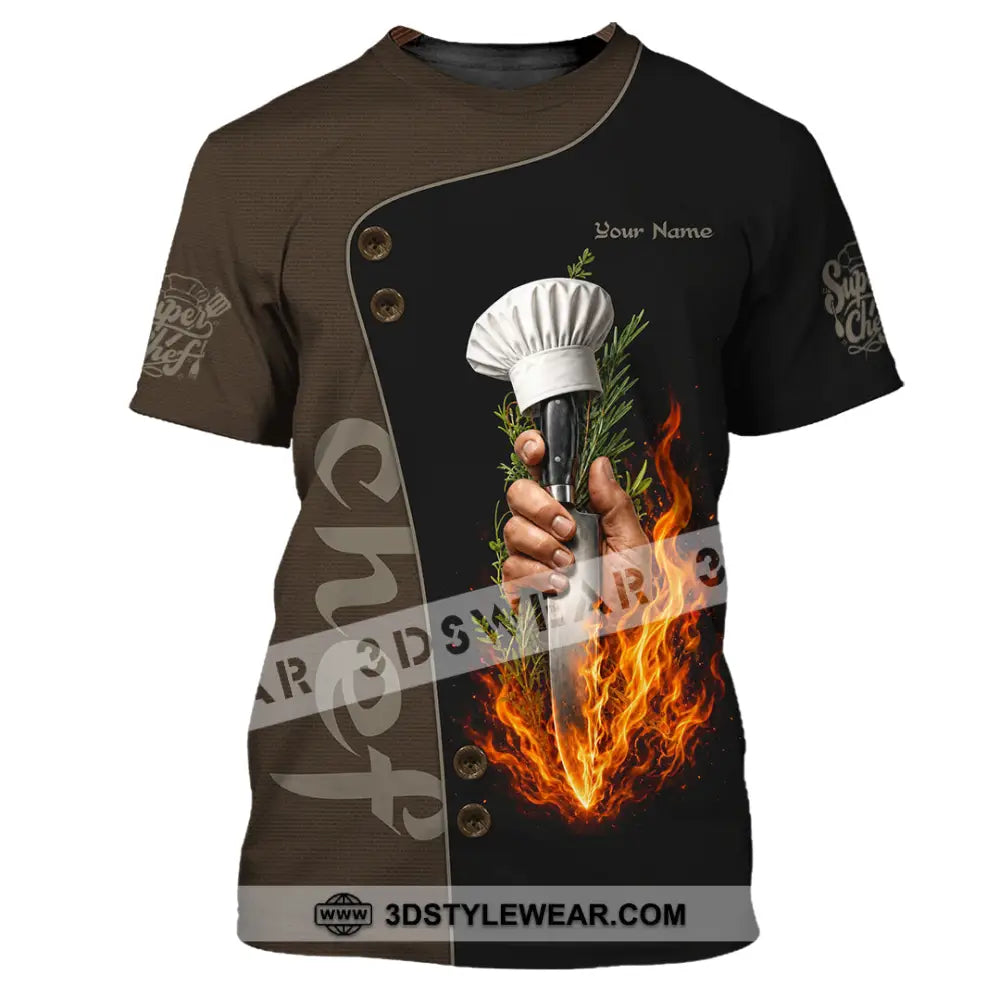 Unisex Shirt - Custom Chef Shirt - T-Shirt / S - T-shirt