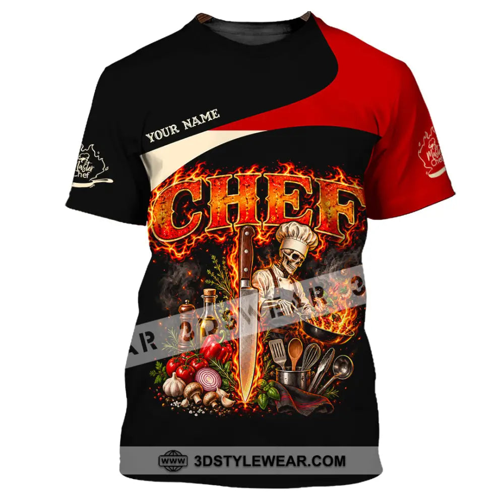 Unisex Shirt - Custom Chef Shirt - T-Shirt / S - T-shirt