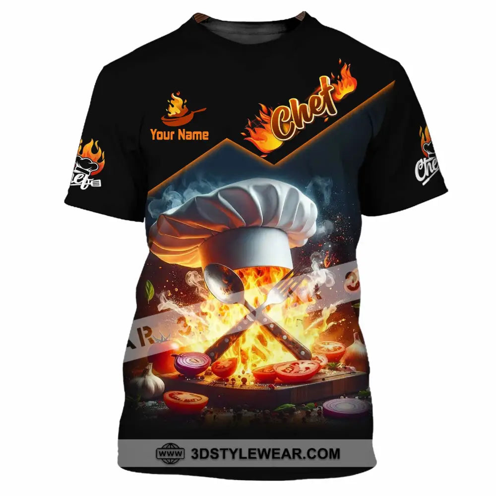Unisex Shirt - Custom Chef Shirt - T-Shirt / S - T-shirt