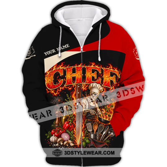 Unisex Shirt - Custom Chef Shirt style option 3
