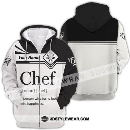 Unisex Shirt - Custom Chef Shirt - Zipper Hoodie / S - T-shirt
