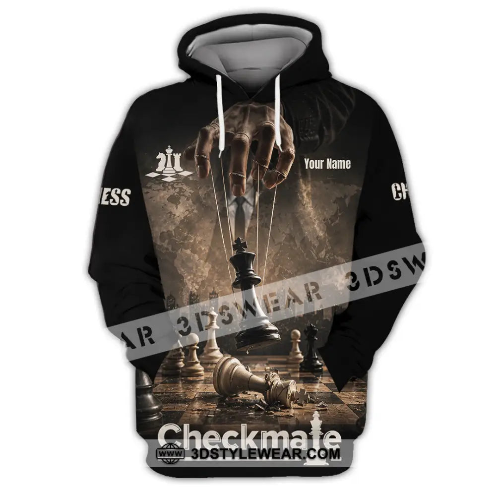 Unisex Shirt - Custom Chess Checkmate Shirt - Hoodie / S - T-shirt