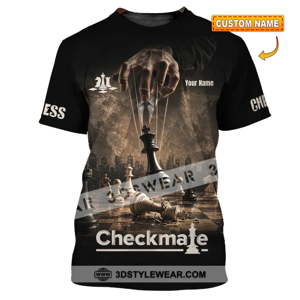 Unisex Shirt - Custom Chess Checkmate Shirt - T-shirt