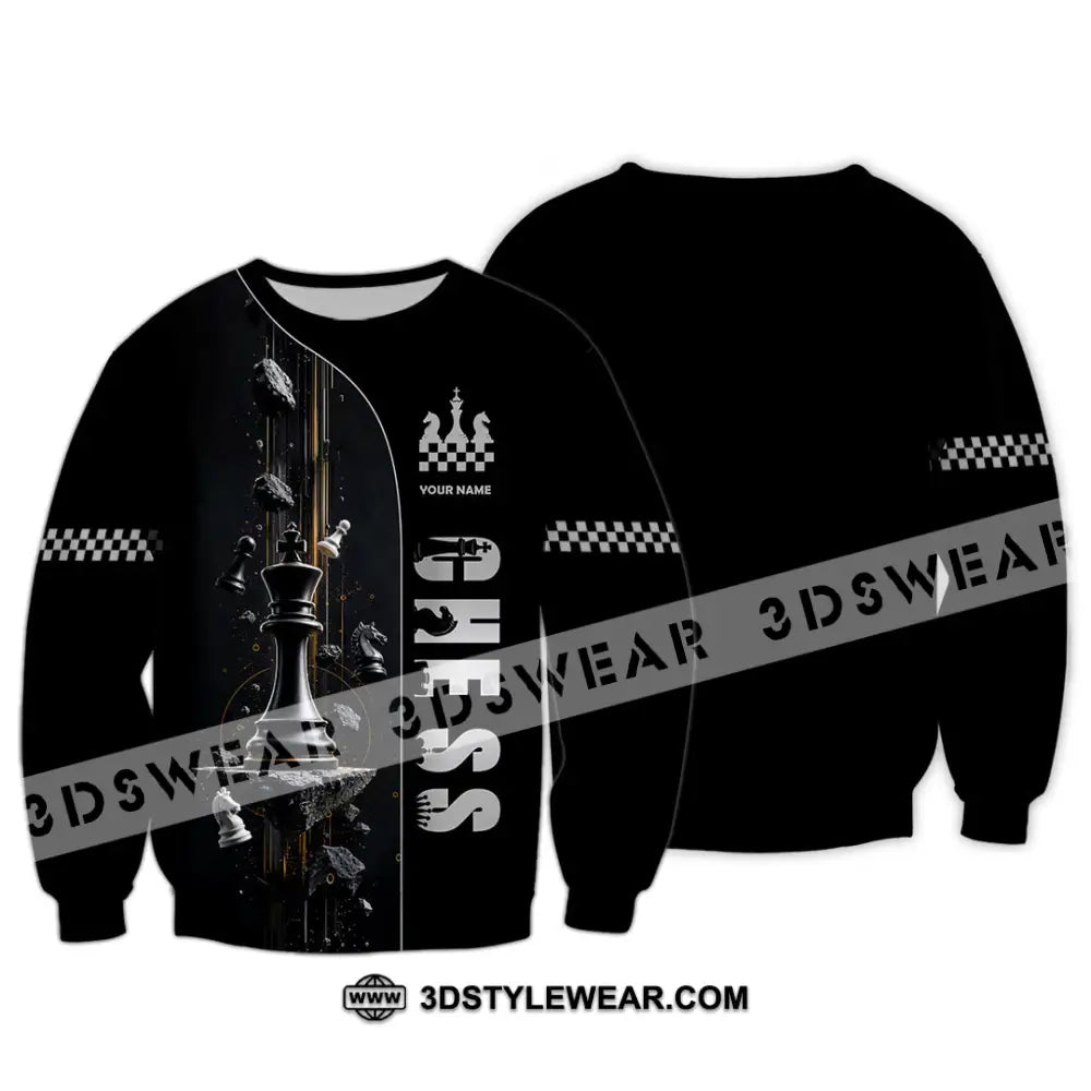 Unisex Shirt - Custom Chess Shirt - Long Sleeve / S - T-shirt