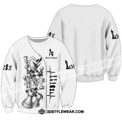 Unisex Shirt - Custom Chess Shirt - Long Sleeve / S - T-shirt