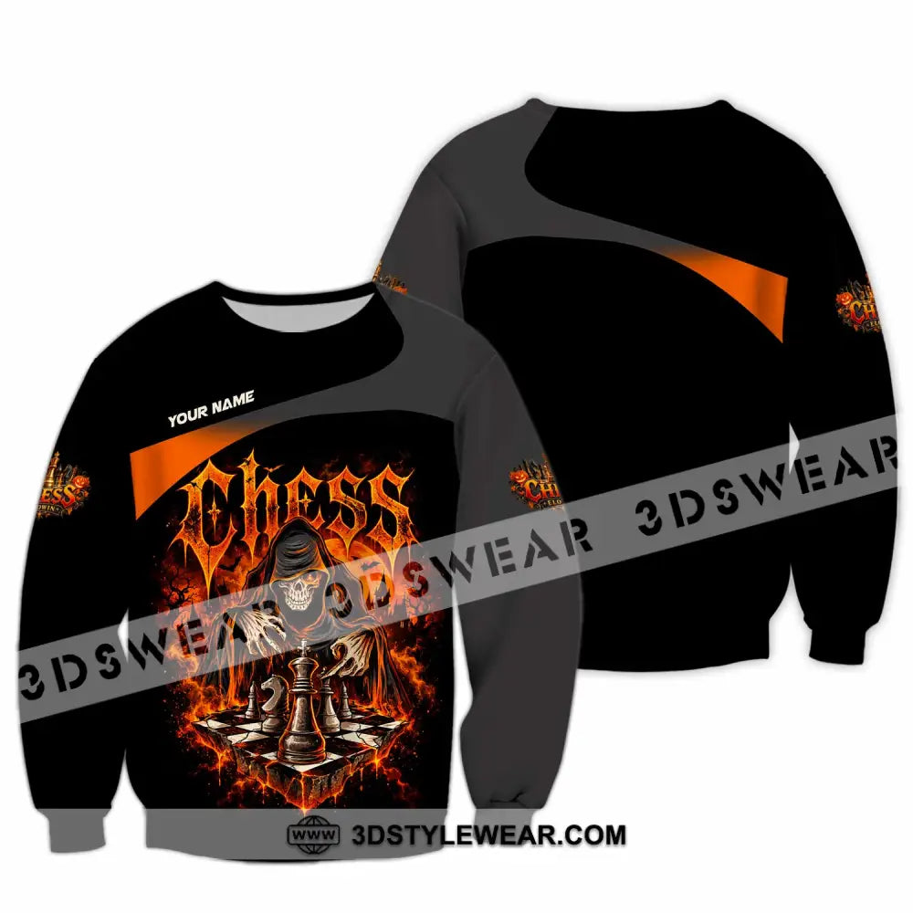 Unisex Shirt - Custom Chess Shirt - Long Sleeve / S - T-shirt