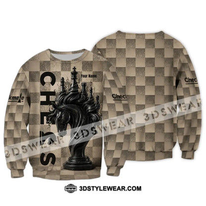 Unisex Shirt - Custom Chess Shirt - Long Sleeve / S - T-shirt