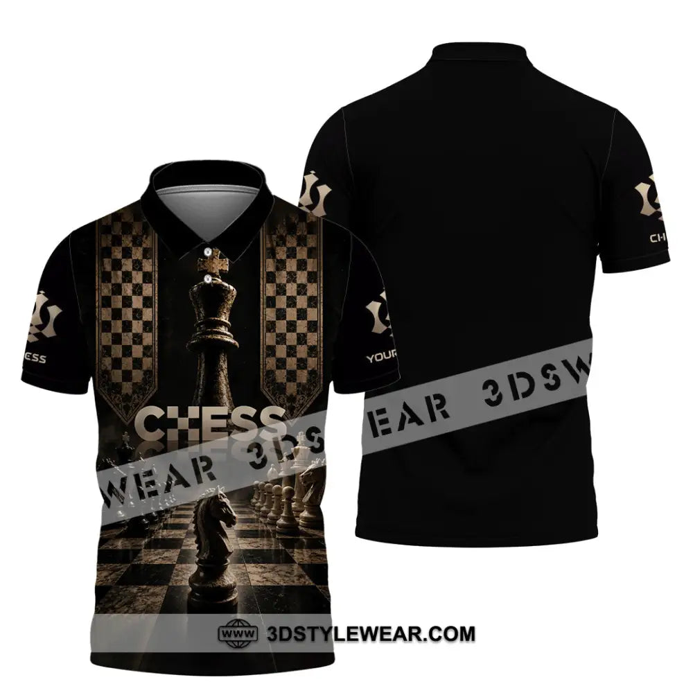 Unisex Shirt - Custom Chess Shirt - Polo Shirt / S - T-shirt