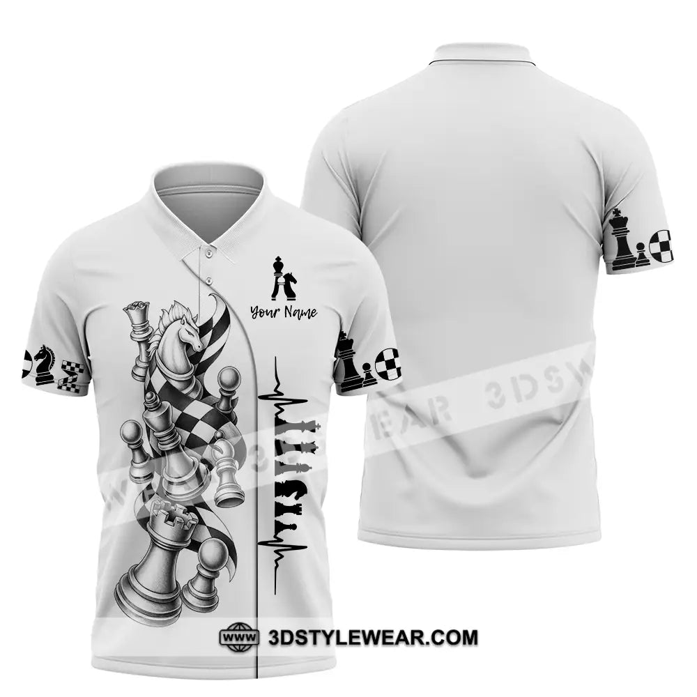 Unisex Shirt - Custom Chess Shirt - Polo Shirt / S - T-shirt