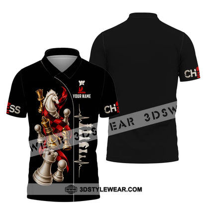 Unisex Shirt - Custom Chess Shirt - Polo Shirt / S - T-shirt