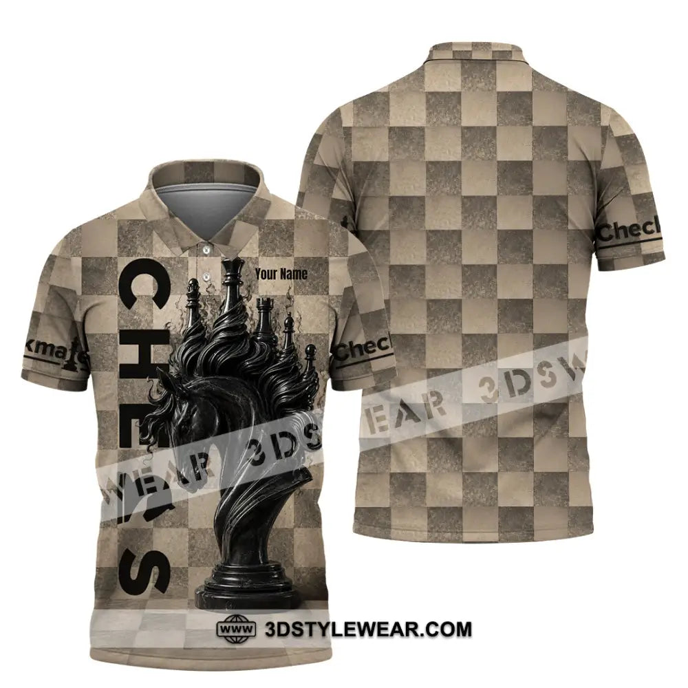 Unisex Shirt - Custom Chess Shirt - Polo Shirt / S - T-shirt