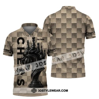 Unisex Shirt - Custom Chess Shirt - Polo Shirt / S - T-shirt