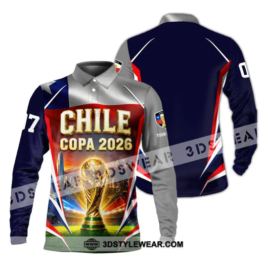 Unisex Shirt - Custom Chile Copa 2026 Shirt style option 4