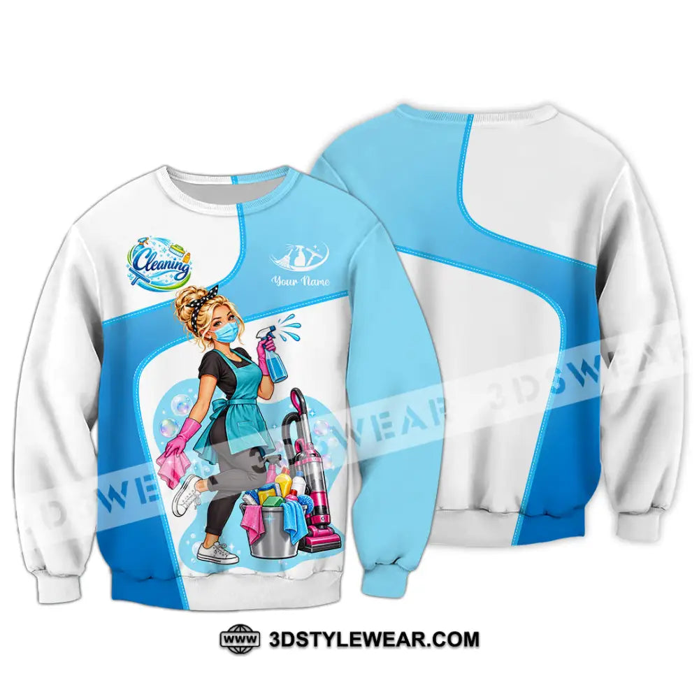 Unisex Shirt - Custom Cleaning Shirt - Long Sleeve / S - T-shirt