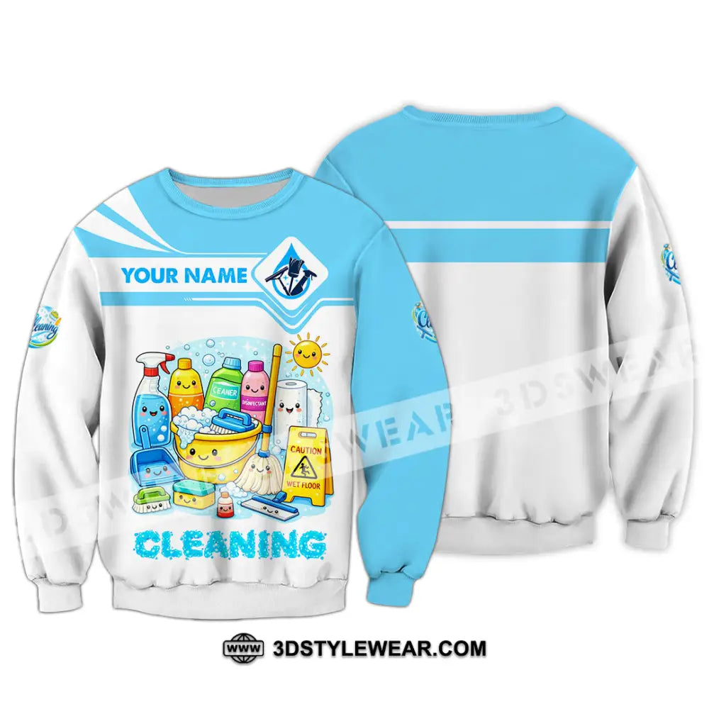 Unisex Shirt - Custom Cleaning Shirt - Long Sleeve / S - T-shirt