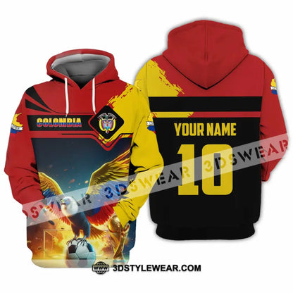 Unisex Shirt - Custom Colombia 3D Shirt Hoodie / S T-shirt