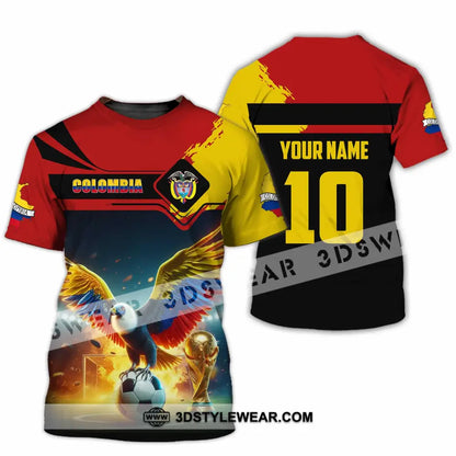 Unisex Shirt - Custom Colombia 3D Shirt T-Shirt / S T-shirt