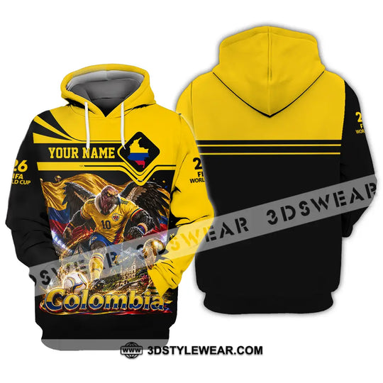 Unisex Shirt - Custom Colombia World Cup 2026 Shirt style option 3
