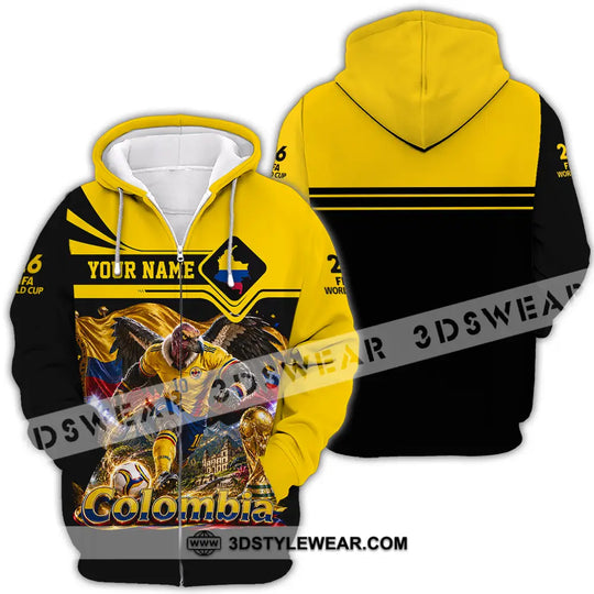 Unisex Shirt - Custom Colombia World Cup 2026 Shirt style option 4