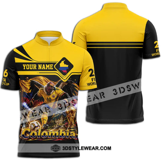 Unisex Shirt - Custom Colombia World Cup 2026 Shirt style option 2