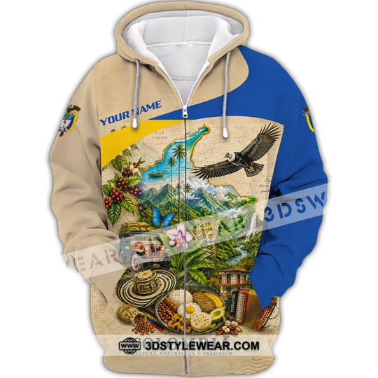 Unisex Shirt - Custom Colombia Shirt style option 3