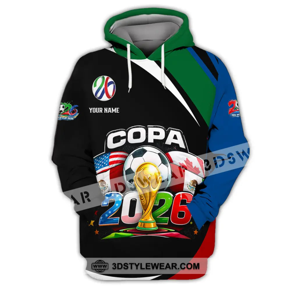 Unisex Shirt - Custom COPA 2026 3D Shirt - Hoodie / S - T-shirt