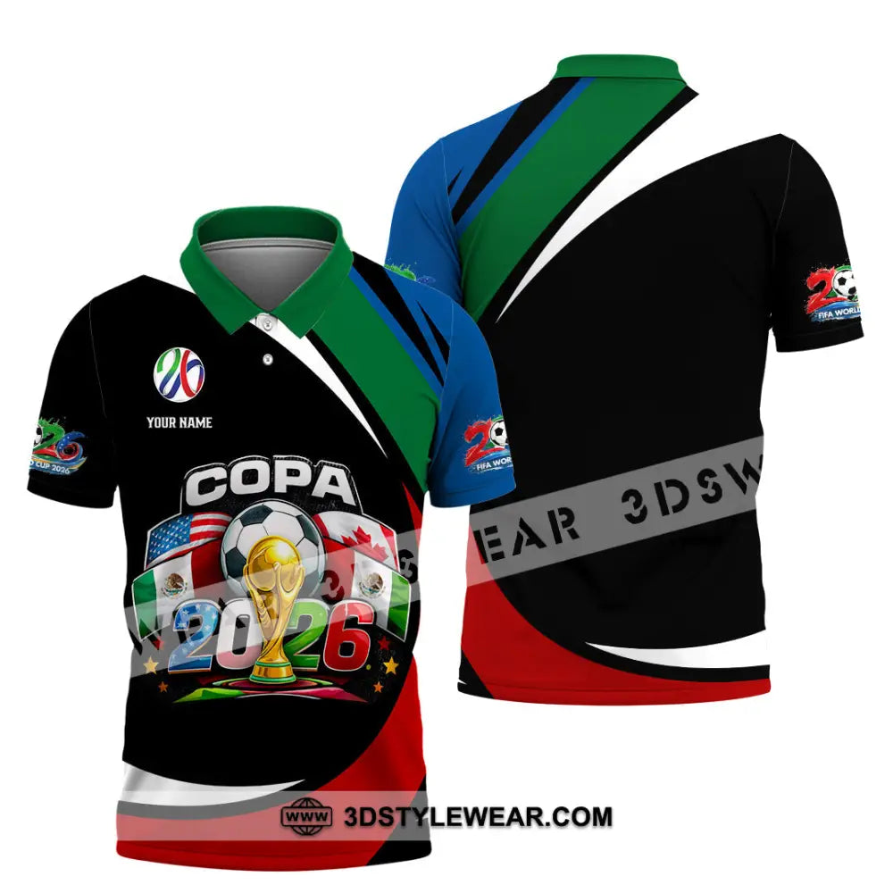 Unisex Shirt - Custom COPA 2026 3D Shirt - Polo Shirt / S - T-shirt