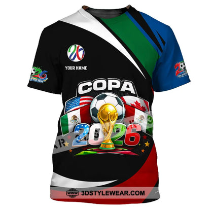 Unisex Shirt - Custom COPA 2026 3D Shirt - T-Shirt / S - T-shirt