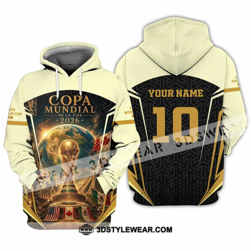 Unisex Shirt - Custom Copa Mundial World Cup 2026 Shirt - Hoodie / S - T-shirt