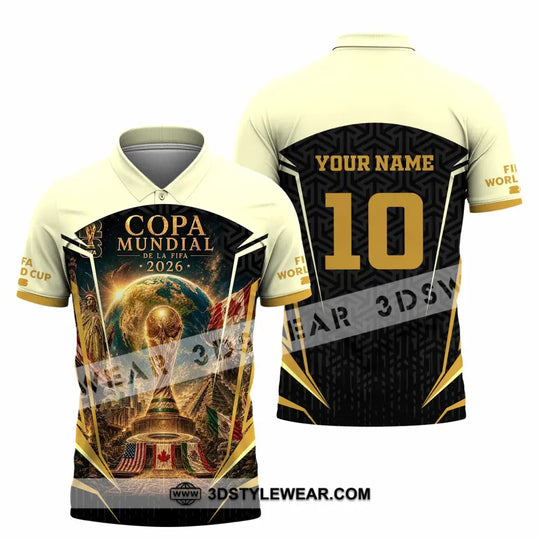 Unisex Shirt - Custom Copa Mundial World Cup 2026 Shirt style option 2