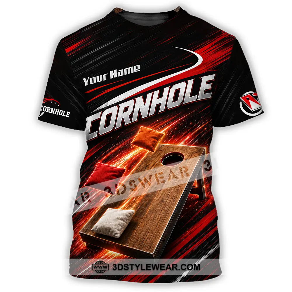 Unisex Shirt - Custom Cornhole Shirt - T-Shirt / S - T-shirt