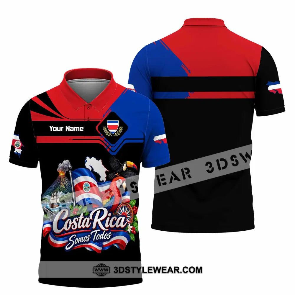 Unisex Shirt - Custom Costa Rica Shirt - Polo Shirt / S - T-shirt