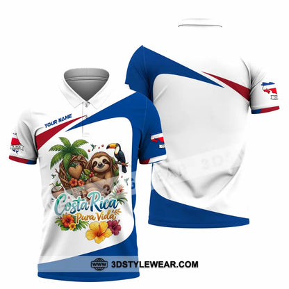 Unisex Shirt - Custom Costa Rica Shirt - Polo Shirt / S - T-shirt