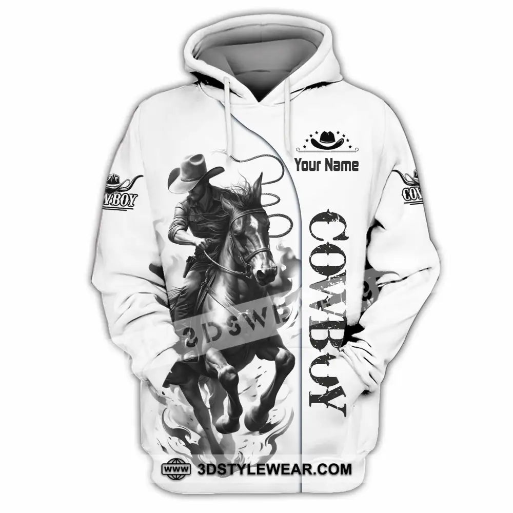 Unisex Shirt - Custom Cowboy Shirt - Hoodie / S - T-shirt