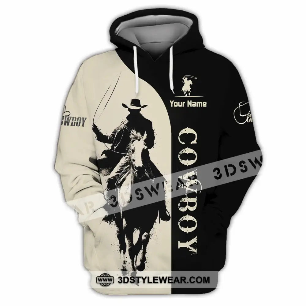 Unisex Shirt - Custom Cowboy Shirt - Hoodie / S - T-shirt