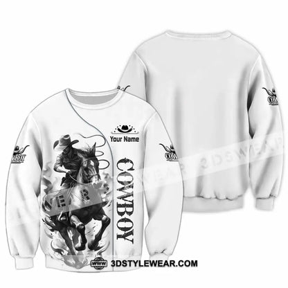 Unisex Shirt - Custom Cowboy Shirt - Long Sleeve / S - T-shirt