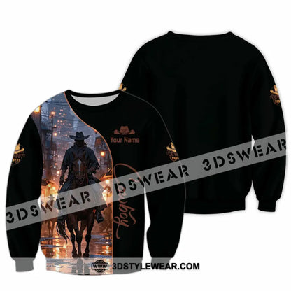 Unisex Shirt - Custom Cowboy Shirt - Long Sleeve / S - T-shirt