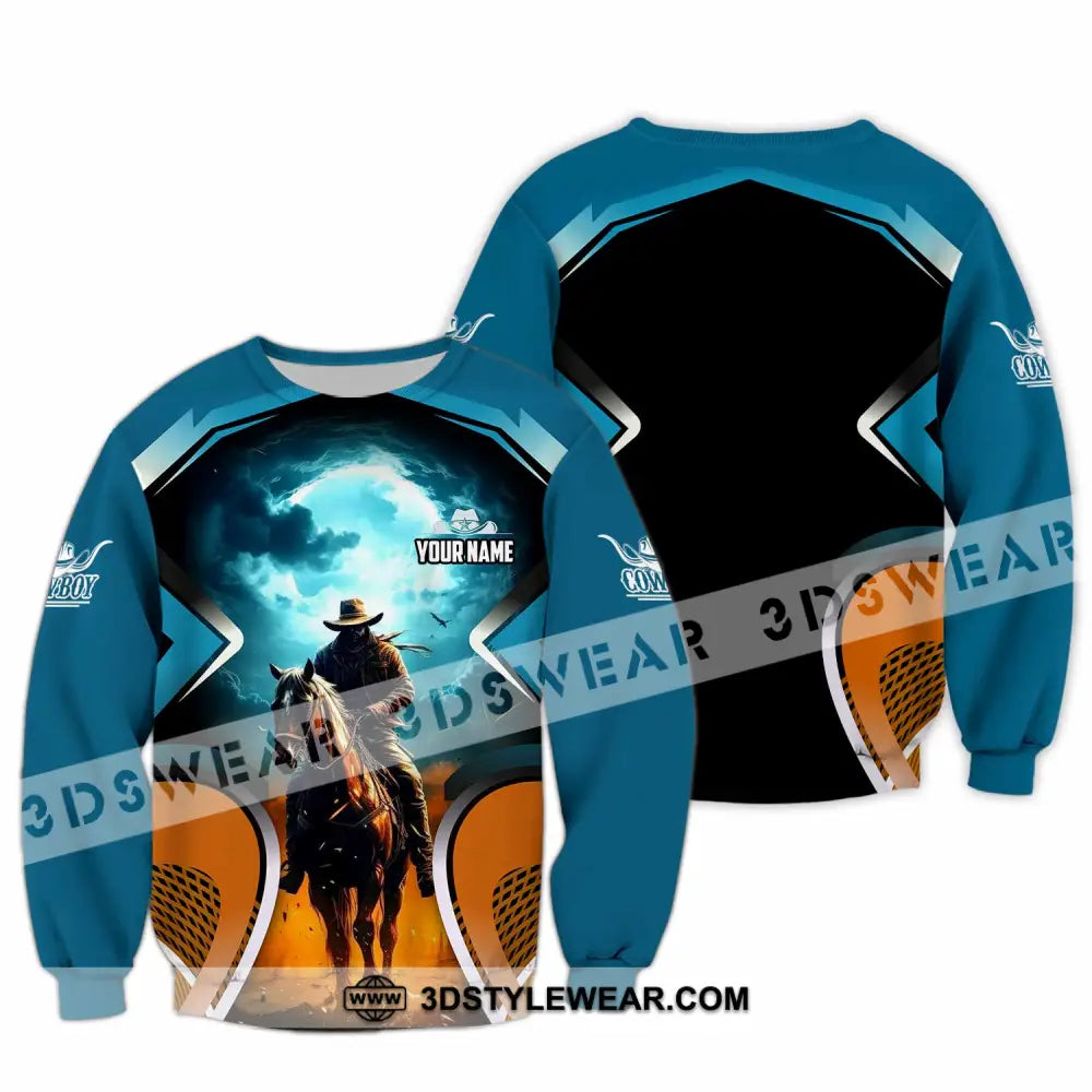 Unisex Shirt - Custom Cowboy Shirt - Long Sleeve / S - T-shirt