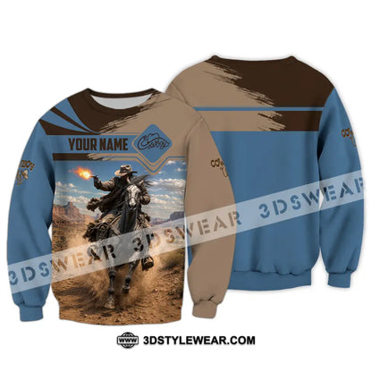 Unisex Shirt - Custom Cowboy Shirt - Long Sleeve / S - T-shirt