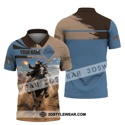 Unisex Shirt - Custom Cowboy Shirt - Polo Shirt / S - T-shirt