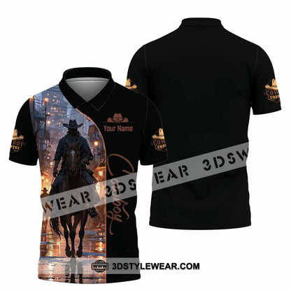 Unisex Shirt - Custom Cowboy Shirt - Polo Shirt / S - T-shirt