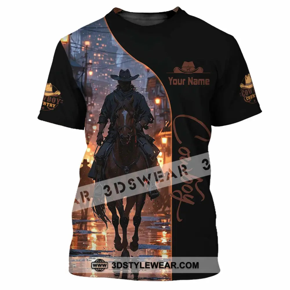 Unisex Shirt - Custom Cowboy Shirt - T-Shirt / S - T-shirt