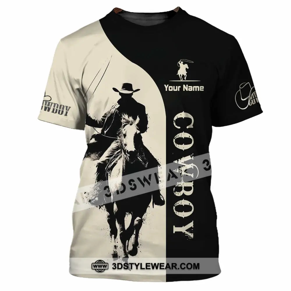 Unisex Shirt - Custom Cowboy Shirt - T-Shirt / S - T-shirt