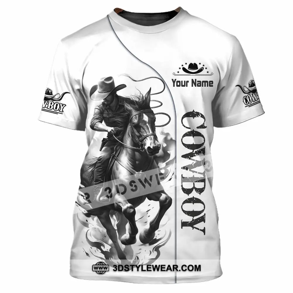 Unisex Shirt - Custom Cowboy Shirt - T-Shirt / S - T-shirt