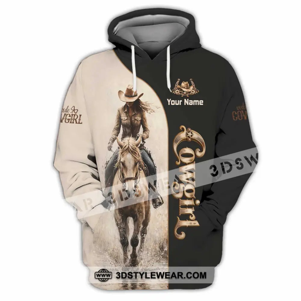 Unisex Shirt - Custom Cowgirl Shirt - Hoodie / S - T-shirt