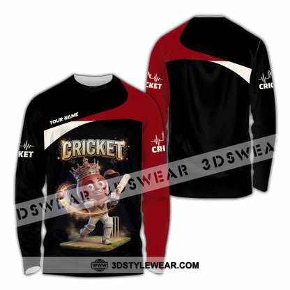 Unisex Shirt - Custom Cricket Shirt - Long Sleeve Shirt / S - T-shirt