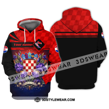 Unisex Shirt - Custom Croatia Fifa World Cup 2026 3D Shirt - Hoodie / S - T-shirt