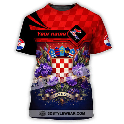 Unisex Shirt - Custom Croatia Fifa World Cup 2026 3D Shirt - T-Shirt / S - T-shirt